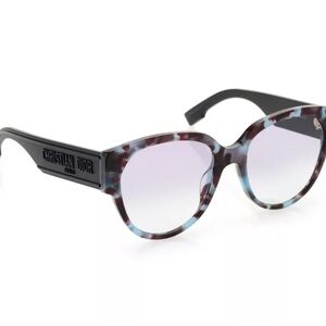 Dior Blue Tortoise Shell Women's Sunglasses (BRAND NEW)